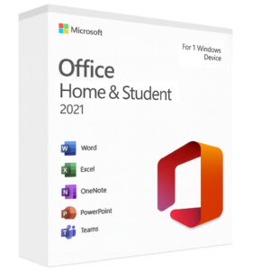 Microsoft Office 2021 Home & Student for Windows retail box – lifetime license